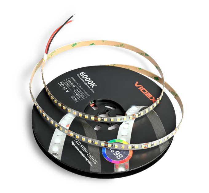 LED стрічка VIDEX DC12V 120W 10M 6000K Ra98 IP20 (VL-LST28144-12126-B10) VL-LST28144-12126-B10 - 486125