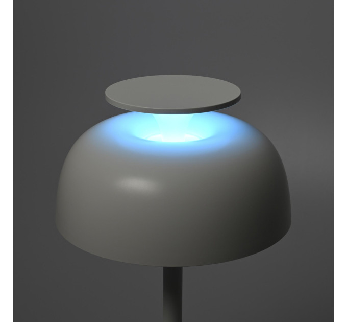 LED лампа настiльна з акумулятором VIDEX VL-TF24W 8W 4000K+RGB White VL-TF24W - 400226