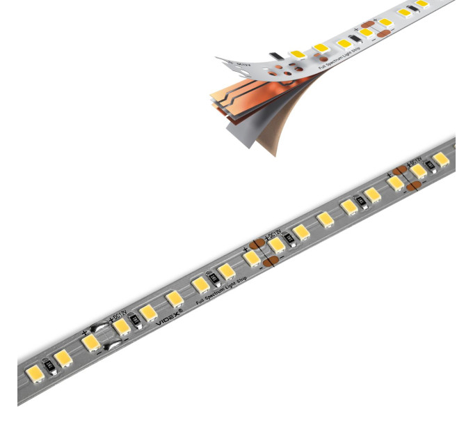 LED стрічка VIDEX DC12V 120W 10M 6000K Ra98 IP20 (VL-LST28144-12126-B10) VL-LST28144-12126-B10 - 486125