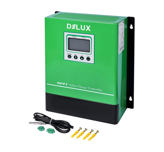 Контроллер заряду DELUX CM 12V/24V/36V/48V 100A MPPT
