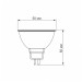 LED лампа TITANUM MR16 6W GU5.3 4100K TLMR1606534 - 297552