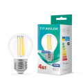 LED лампа TITANUM Filament G45 4W E27 4100K TLFG4504274 - 298689