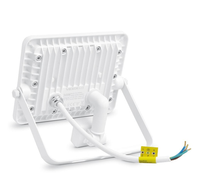 LED прожектор VIDEX F2e 30W 5000K з датчиком руху та освітленості VL-F2e305W-S - 480413