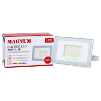 Прожектор світлодіодний MAGNUM FL12 ECO LED 30Вт slim біл. 6500К IP65