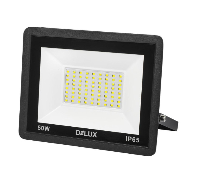 Прожектор світлодіодний DELUX FMI 11 LED 50Вт 6500К IP65 чорний