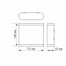 LED Світильник архітектурний AR06 IP54 VIDEX 6W 2700K чорний VL-AR06-062B - 480918