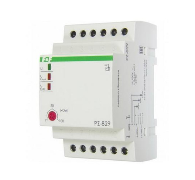 Реле рівня рідини F&F PZ-829 RC 16A +3 датчика PZ (PZ-829 RC)