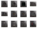 Розетка Nilson Touran антрацит комп'ютерна CAT5e RJ45 ( 24161044 )