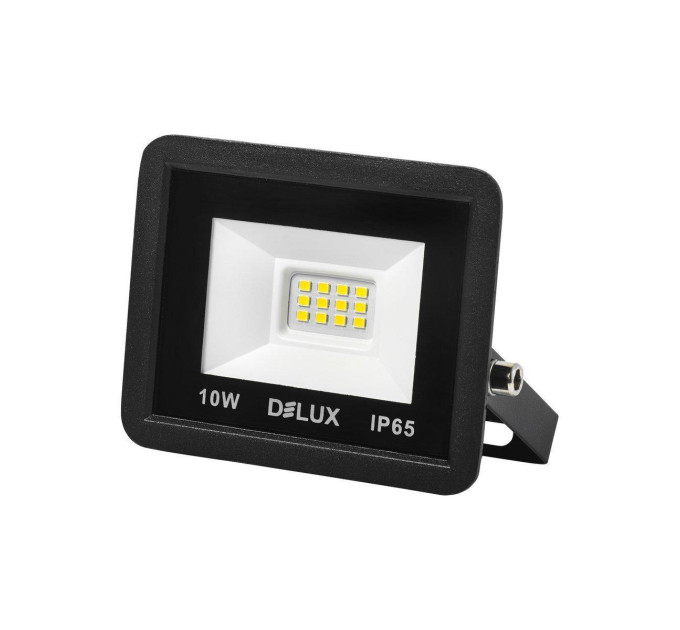 Прожектор світлодіодний DELUX FMI 11 LED 10Вт 6500К IP65 чорний