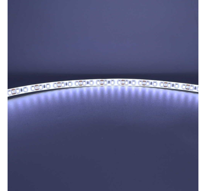 Світлодіодна стрічка LED LIGHT 12V 9.6W 7000K 120LED IP65 ( MTK-600WF3528-12 )