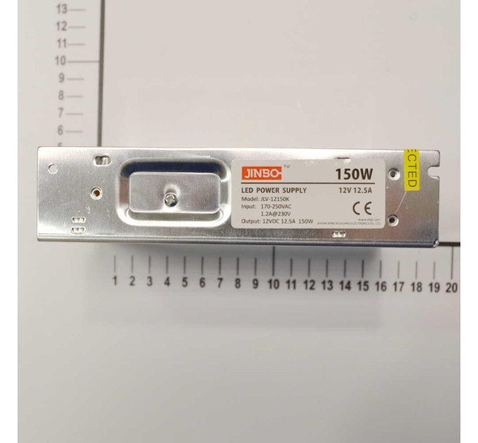 Блок живлення JINBO 150 Вт 220В AC/12В DC IP20 відкритий ( JLV-12150K )