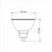 LED лампа VIDEX MR16e 8W GU5.3 4100K VL-MR16e-08534 - 480604