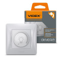 Димер LED 200Вт срібний шовк VIDEX BINERA VF-BNDML200-SS - 480314