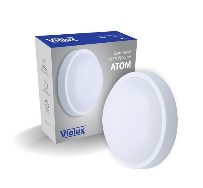 Світильник LED Violux НББ ATOM 18W 5000K IP54 ( 240021 )