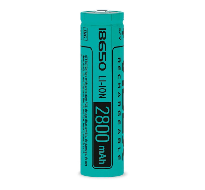 Акумулятор Videx літій-іонний 18650 (без захисту) 2800mAh bulk/1шт 18650/2800/1B - 000010/004578