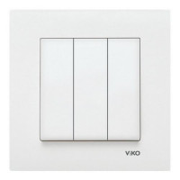 Вимикач VI-KO Karre білий 3кл (90960068)