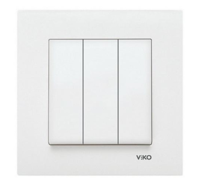 Вимикач VI-KO Karre білий 3кл (90960068)