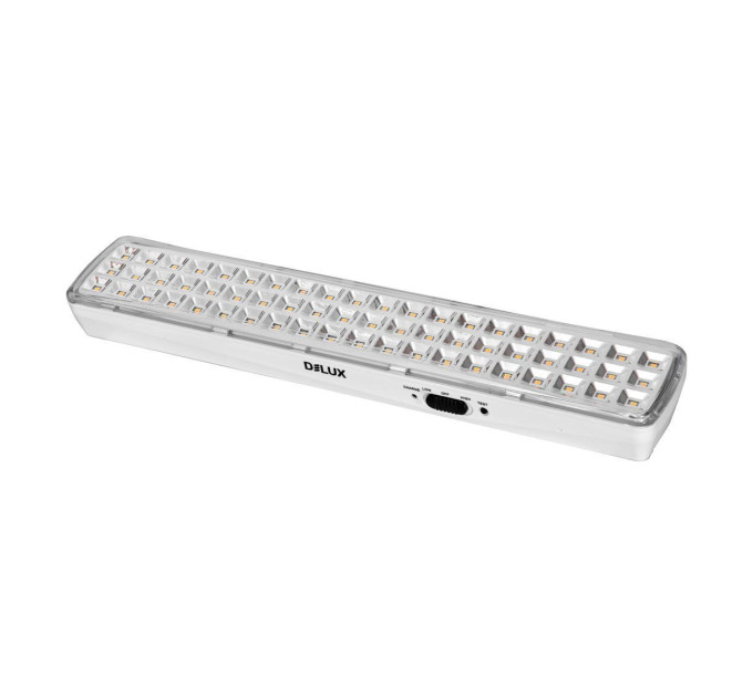Світильник світлодіодний аварійний REL-601LED (3.7V2Ah) 60 LED 4Вт 360x65x35 акумуляторний