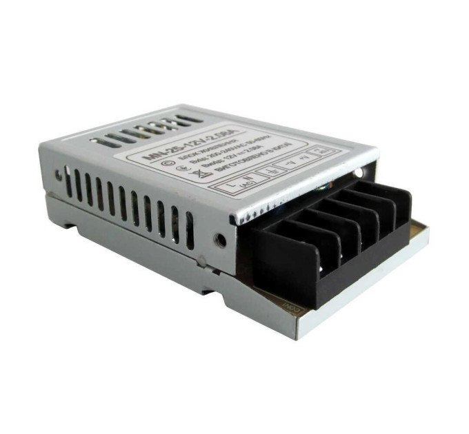 Блок живлення LED LIGHT 24W 220AC 12V DC IP20 відкритий ( MN-25-12V-2.08A )