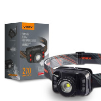 Налобний світлодіодний ліхтарик VIDEX VLF-H045Z 270Lm 5000K VLF-H045Z - 481052