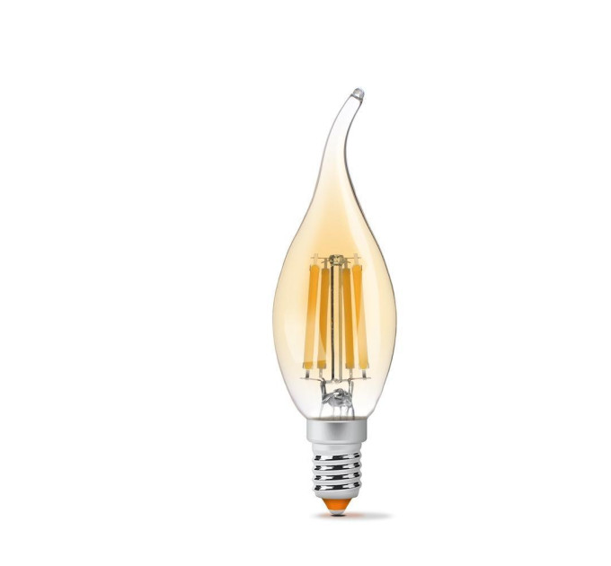 LED лампа VIDEX Filament C37FtA 6W E14 2200K бронза VL-C37FtA-06142 - 299082