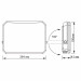 LED прожектор VIDEX F3 100W 5000K 220V Black (VLE-F3-1005B) VLE-F3-1005B - 542460