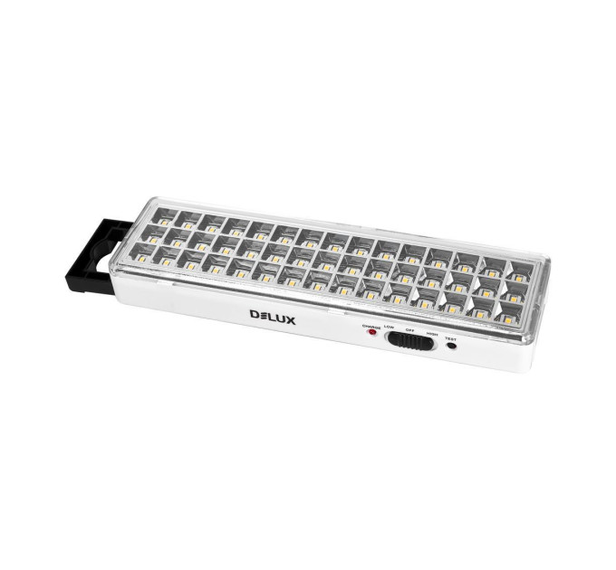 Світильник світлодіодний аварійний REL-401LED (3.7V1,5Ah) 45 LED 3Вт 230x65x30 акумуляторний