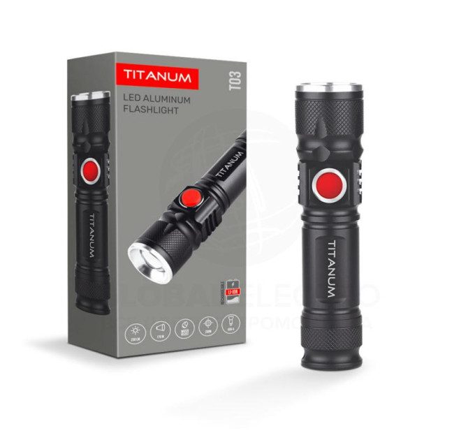 Портативний світодіодний ліхтарик TITANUM TLF-T03 230Lm 6500K
