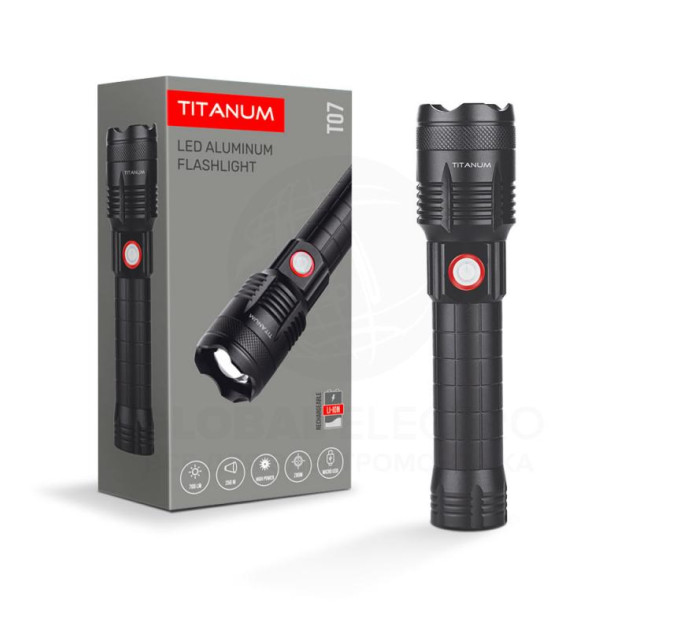 Портативний світодіодний ліхтарик TITANUM TLF-T07 700Lm 6500K