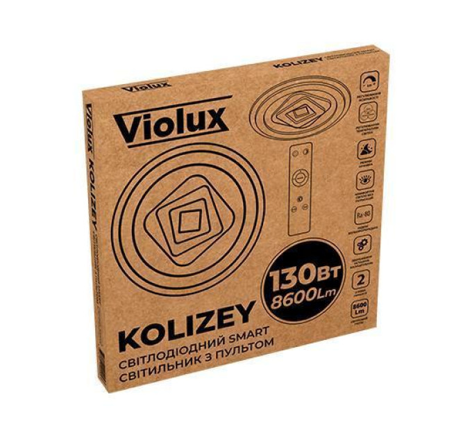 Світильник LED smart KOLIZEY+пульт 130W 3000-6000K IP20 круг ( 220445 )
