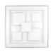 Світильник LED smart OXFORD+пульт 110W 3000-6000K IP20 білий квадрат ( 220425 )