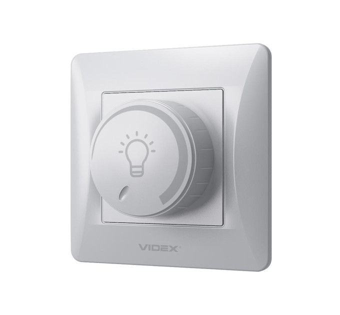 Димер LED 200Вт срібний шовк VIDEX BINERA VF-BNDML200-SS - 480314