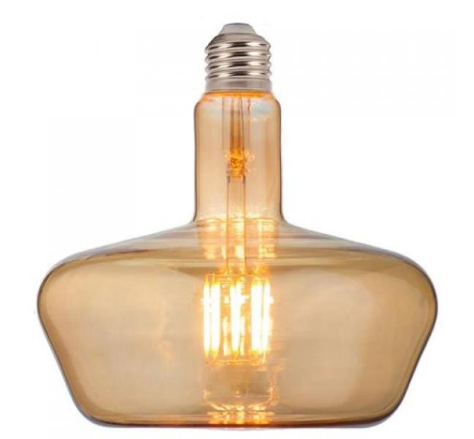 Світлодіодна лампа Filament GINZA 8W Е27 Янтар HOROZ ELECTRIC 001-050-0008-010