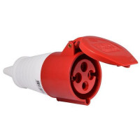 Розетка трифазна АСКО ГП 32А/4 (A0080020005)