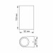 LED Світильник архітектурний AR032 IP54 VIDEX 6W 2700K VL-AR032-062B - 480895