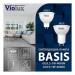 Лампа світлодіодна BASIS MR16 7W GU10 4000K Violux ( 822510 )