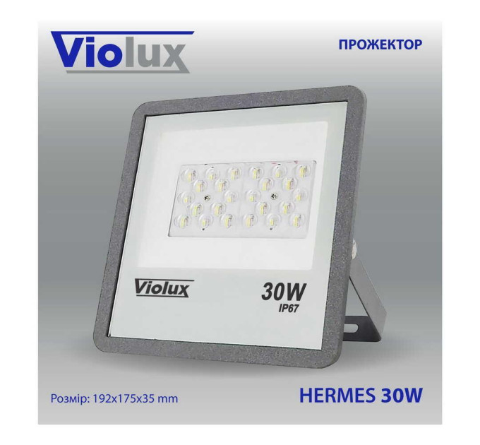 Прожектор LED Violux HERMES 30W SMD 6000K 3000lm IP67 ( 410082 )