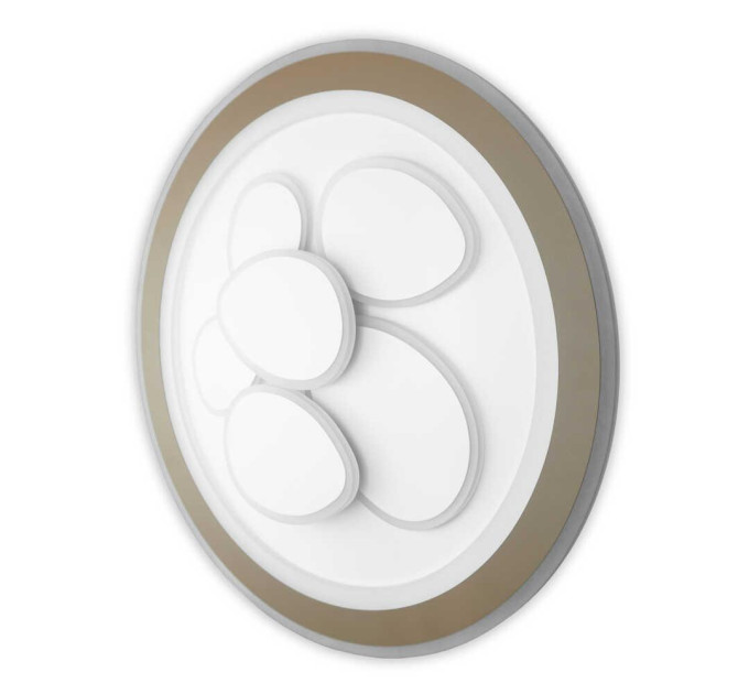 Світильник LED smart OREO+пульт 110W 3000-6000K IP20 коричневий круг ( 220395 )