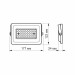 LED прожектор VIDEX F2e 30W 5000K VL-F2e-305W - 480383