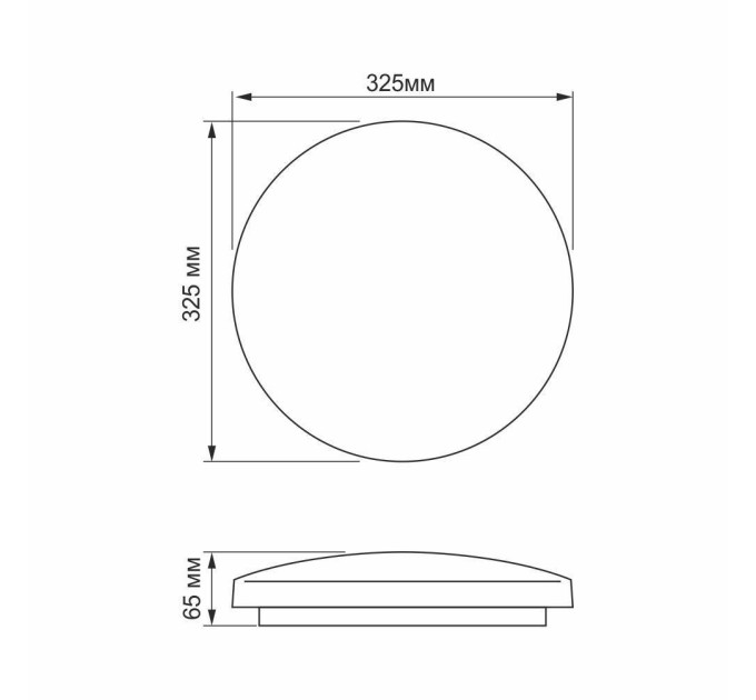 LED світильник настінно-стельовий TITANUM 24W 5000K Зоряне небо TLCL-245S - 482271