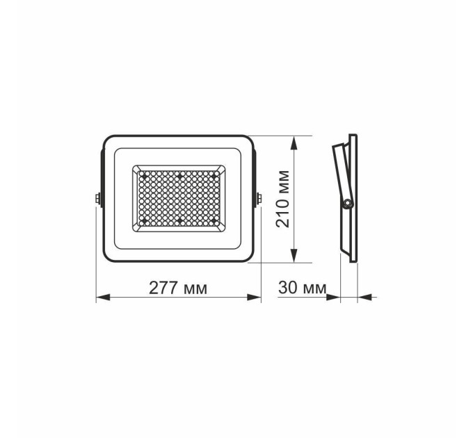 LED прожектор VIDEX F2e 100W 5000K VL-F2e-1005W - 480406