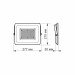 LED прожектор VIDEX F2e 100W 5000K VL-F2e-1005W - 480406