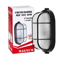 Світильник настінно-стельовий MAGNUM MIF 022 NEW 60W E27 чорний
