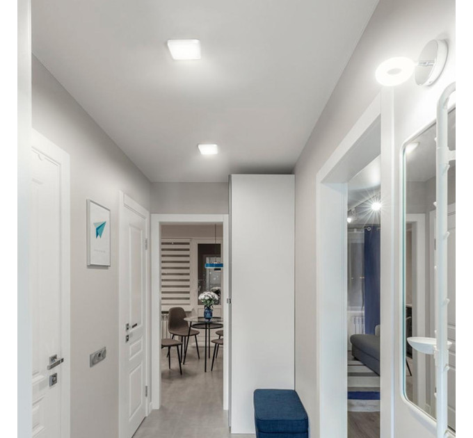 LED Світильник накладний квадрат VIDEX 18W 5000K White VL-DLSS-185 - 294100