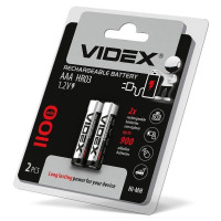 Акумулятори Videx HR03/AAA 1100mAh double blister/2шт HR03/1100/2DB - 291840