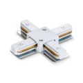 З'єднувач для шинопроводів хрестовий VIDEX білий VL-TRF-CTX-W - 299525
