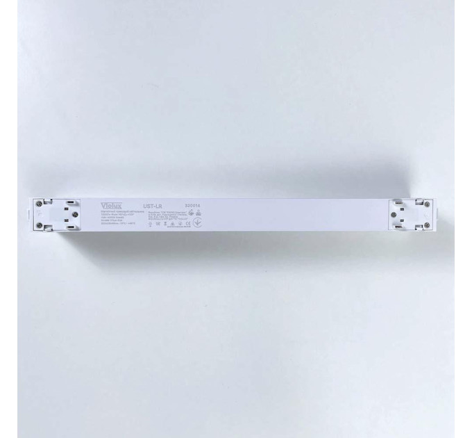 Магнітний трековий світильник UST-LR 15W 4000K 48V IP20 білий Violux ( 320014 )