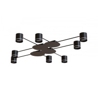 Світильник STARK CL-8/4-133 8xGX53 BK, 1060х100мм, чорний, HOPFEN