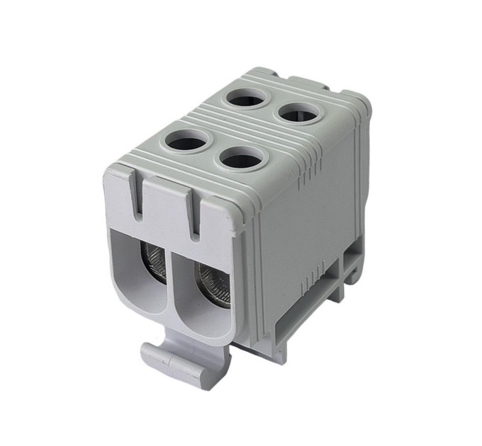 Клемник на DIN-рейку Al 6-50/Cu 4 2.5-50 мм² сірий Промфактор ( FT1050F2 )