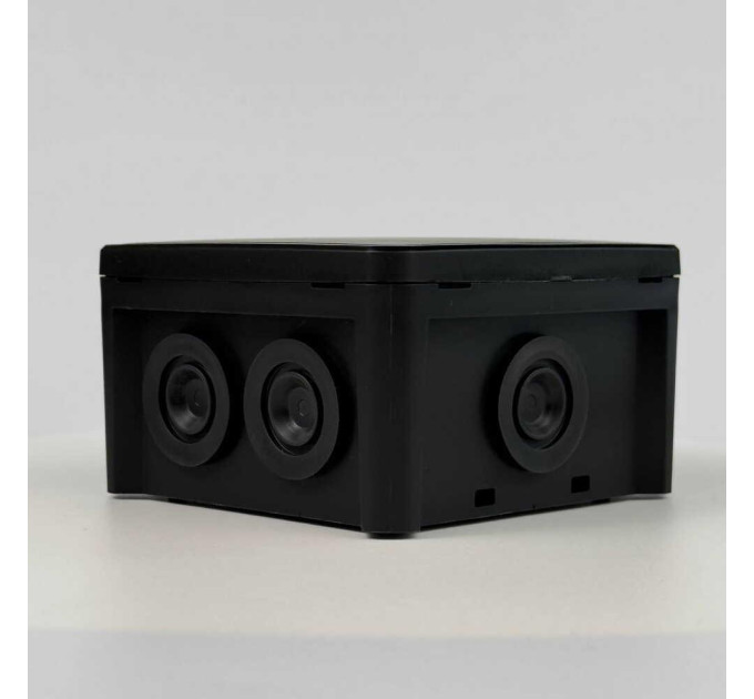 Коробка розподільча СКІМ K85B-0 88х88х52 чорна IP54 ( B1102024 )